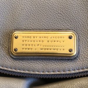 Marc Jacobs NY - leather beige bag (large size)